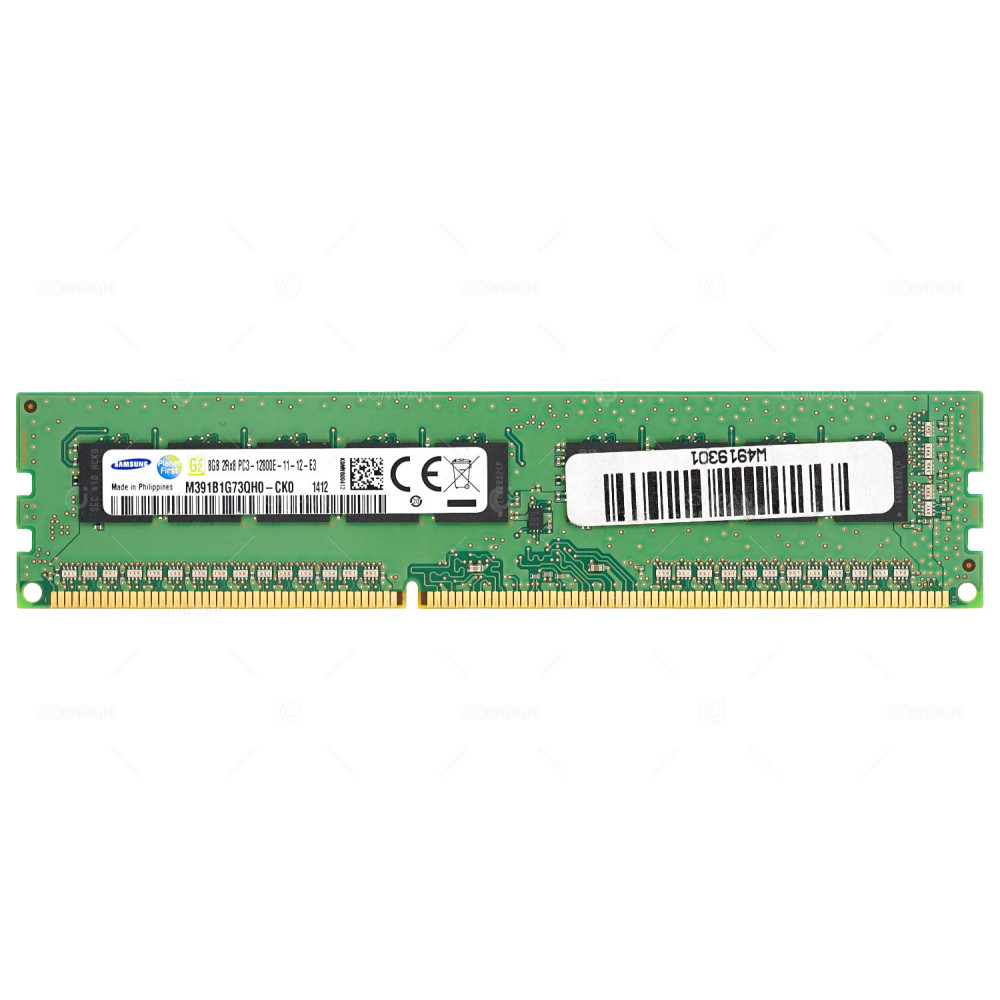 M391B1G73QH0-CK0  SAMSUNG DDR3 SDRAM 8GB 2RX8 PC3-12800 1600MHZ UDIMM CL11